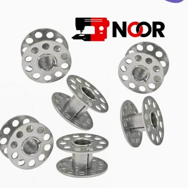 24 Pieces Metal Universal Sewing Machine Metal Bobbins Bobbin Spool 20mm