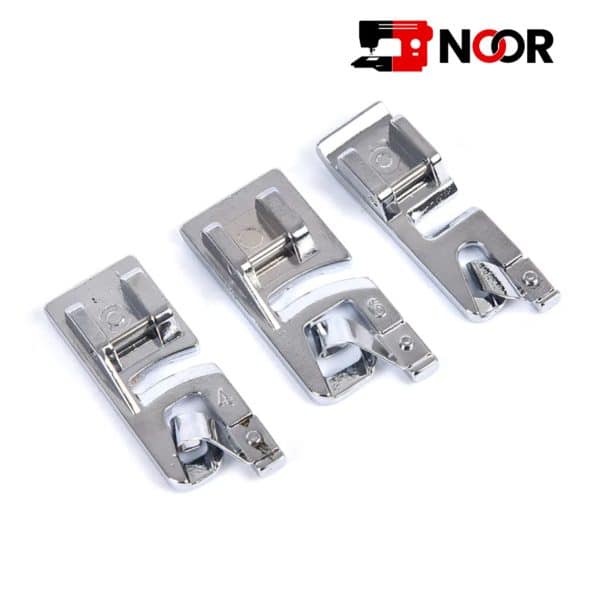 【Hot-Selling】 3mm, 4mm 6mm Narrow Rolled Hem Presser Foot Set for Sewing Machine , , Babylock, -Pro, Janome