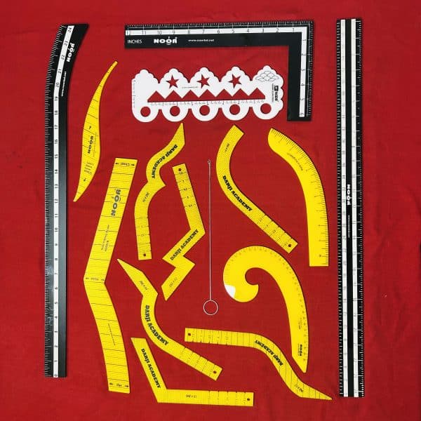 ১৫ পিস দর্জি মাস্টার স্কেল কম্বো সেট